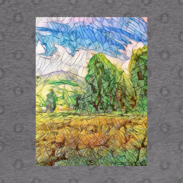 Farmland Mosaic by Rene Martin